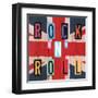 Rock'n Roll British-Blonde Attitude-Framed Art Print