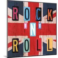 Rock'n Roll British-Blonde Attitude-Mounted Art Print