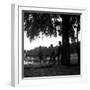 Rock 'n' Roll Dancers on the Square du Vert-Galant, Paris, 1960-Paul Almasy-Framed Giclee Print