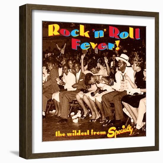 Rock 'N' Roll Fever! the Wildest from Specialty-null-Framed Art Print