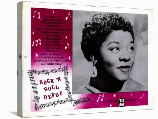 Rock 'N' Roll Revue, Dinah Washington, 1955-null-Stretched Canvas