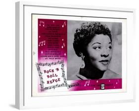 Rock 'N' Roll Revue, Dinah Washington, 1955-null-Framed Art Print