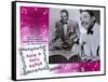 Rock 'N' Roll Revue, from Left: Lionel Hampton, Joe Turner, 1955-null-Framed Stretched Canvas