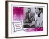 Rock 'N' Roll Revue, from Left: Lionel Hampton, Joe Turner, 1955-null-Framed Art Print