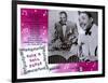 Rock 'N' Roll Revue, from Left: Lionel Hampton, Joe Turner, 1955-null-Framed Art Print