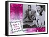 Rock 'N' Roll Revue, from Left: Lionel Hampton, Joe Turner, 1955-null-Framed Stretched Canvas