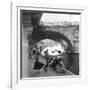 Rock 'n' Roll sur les Quais de Paris-Paul Almasy-Framed Giclee Print