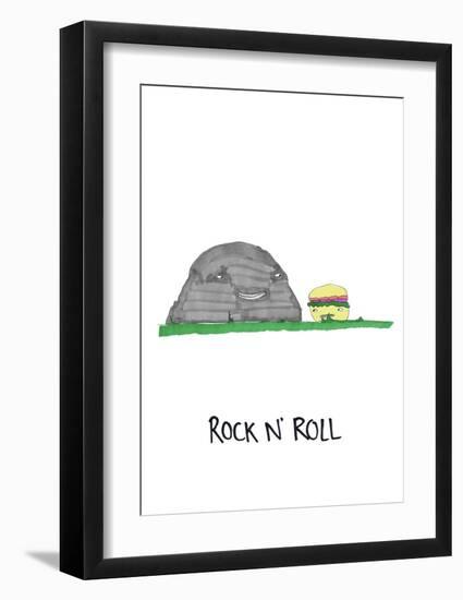 Rock N' Roll-null-Framed Art Print