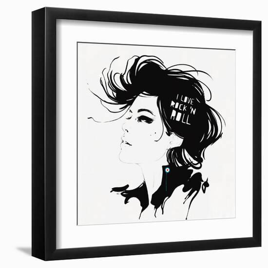 Rock N Roll-Manuel Rebollo-Framed Art Print