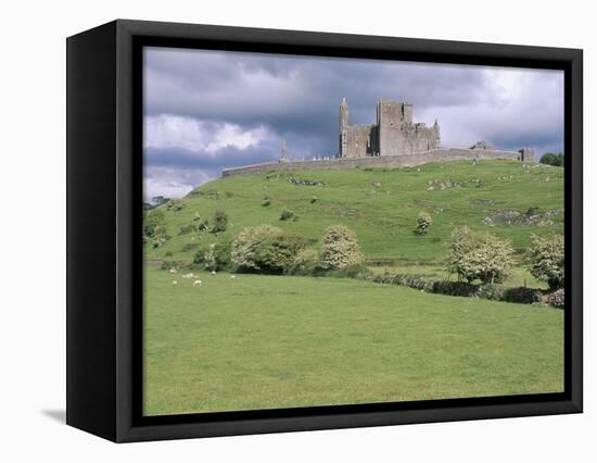 Rock of Cashel, Cashel, County Tipperary, Munster, Eire (Ireland)-Bruno Barbier-Framed Stretched Canvas