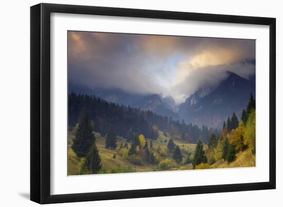 Rock of the King, Piatra Craiului National Park, Transylvania, Carpathian Mountains, Romania-Dörr-Framed Photographic Print