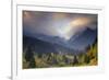 Rock of the King, Piatra Craiului National Park, Transylvania, Carpathian Mountains, Romania-Dörr-Framed Photographic Print