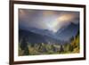 Rock of the King, Piatra Craiului National Park, Transylvania, Carpathian Mountains, Romania-Dörr-Framed Photographic Print