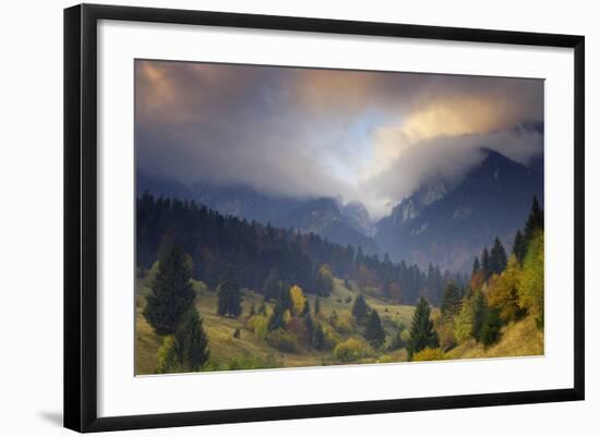 Rock of the King, Piatra Craiului National Park, Transylvania, Carpathian Mountains, Romania-Dörr-Framed Photographic Print