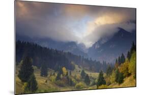 Rock of the King, Piatra Craiului National Park, Transylvania, Carpathian Mountains, Romania-Dörr-Mounted Photographic Print