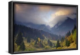 Rock of the King, Piatra Craiului National Park, Transylvania, Carpathian Mountains, Romania-Dörr-Framed Photographic Print