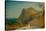 Rock of Tiberius, Capri-Carl Blechen-Stretched Canvas