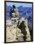 Rock on Cliff at Grand Canyon National Park, Arizona, USA-Paul Souders-Framed Photographic Print