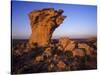 Rock Outcroppings in the Agate Fossil Beds National Monument, Nebraska, USA-Chuck Haney-Stretched Canvas