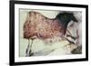 Rock Painting of a Galloping Horse, circa 17000 BC-null-Framed Giclee Print