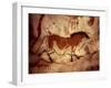 Rock Painting of a Horse, circa 17000 BC-null-Framed Giclee Print