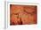 Rock Painting of a Hunting Scene, circa 17000 BC-null-Framed Giclee Print