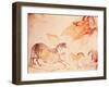 Rock Painting of Horses, C.17000 BC (Cave Painting)-Prehistoric-Framed Giclee Print