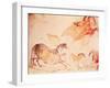 Rock Painting of Horses, C.17000 BC (Cave Painting)-Prehistoric-Framed Giclee Print