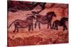 Rock Painting of Tarpans (Ponies), circa 17000 BC-null-Stretched Canvas