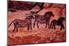 Rock Painting of Tarpans (Ponies), circa 17000 BC-null-Mounted Giclee Print