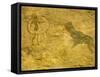 Rock Paintings, Tassili, Algeria, North Africa, Africa-Jack Jackson-Framed Stretched Canvas