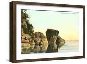 Rock Point, Burlington, Vermont-null-Framed Art Print