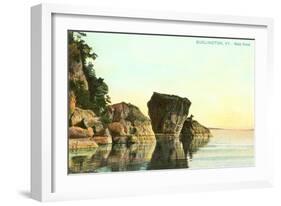 Rock Point, Burlington, Vermont-null-Framed Art Print