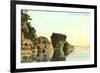 Rock Point, Burlington, Vermont-null-Framed Premium Giclee Print