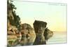 Rock Point, Burlington, Vermont-null-Mounted Premium Giclee Print