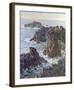 Rock Points at Belle-Ile, 1886-Claude Monet-Framed Art Print