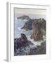 Rock Points at Belle-Ile, 1886-Claude Monet-Framed Art Print