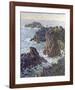 Rock Points at Belle-Ile, c.1886-Claude Monet-Framed Giclee Print