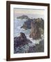 Rock Points at Belle-Ile, c.1886-Claude Monet-Framed Giclee Print