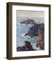 Rock Points at Belle-Ile, c.1886-Claude Monet-Framed Art Print