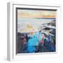 Rock Pool Sunrise-Andrew Kinmont-Framed Art Print