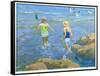 Rock Pool-William Ireland-Framed Stretched Canvas