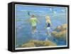 Rock Pool-William Ireland-Framed Stretched Canvas