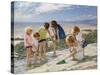 Rock Pooling-Paul Gribble-Stretched Canvas