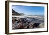 Rock pools on the dramatic coastline of the Pacific Northwest, United States of America, North Amer-Martin Child-Framed Photographic Print