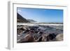 Rock pools on the dramatic coastline of the Pacific Northwest, United States of America, North Amer-Martin Child-Framed Photographic Print