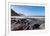 Rock pools on the dramatic coastline of the Pacific Northwest, United States of America, North Amer-Martin Child-Framed Photographic Print