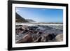 Rock pools on the dramatic coastline of the Pacific Northwest, United States of America, North Amer-Martin Child-Framed Photographic Print