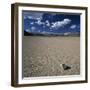 Rock Pushed by Wind in Desert-Micha Pawlitzki-Framed Premium Photographic Print