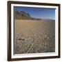 Rock Pushed by Wind in Desert-Micha Pawlitzki-Framed Photographic Print